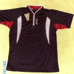 FRIENDSHIP Gents Polo black:red